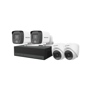 Hikvision Analogue 4-Camera Kit